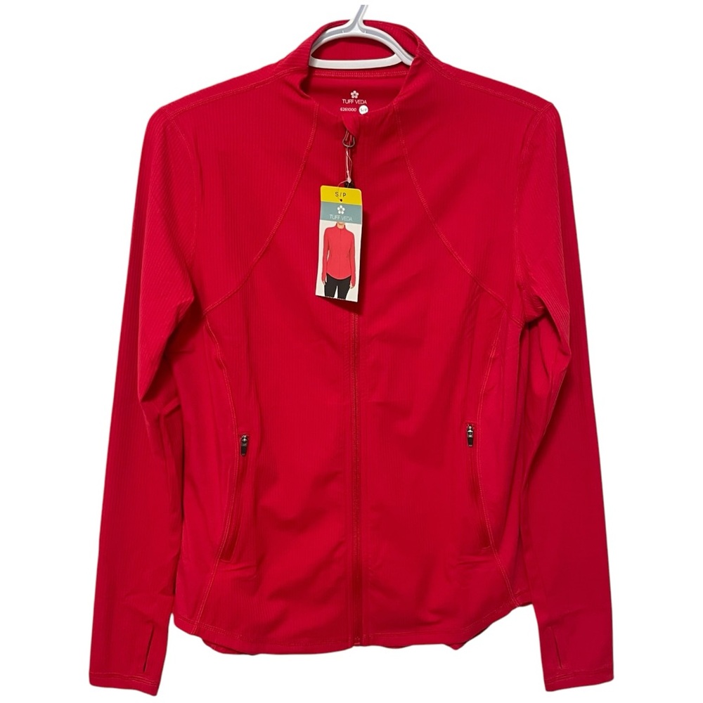 Tuff Veda Red Athletic Jacket